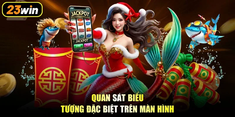 Quan sát biểu tượng đặc biệt trên màn hình