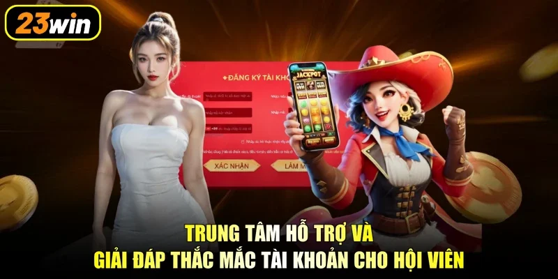 Trung tâm hỗ trợ và giải đáp thắc mắc tài khoản cho hội viên